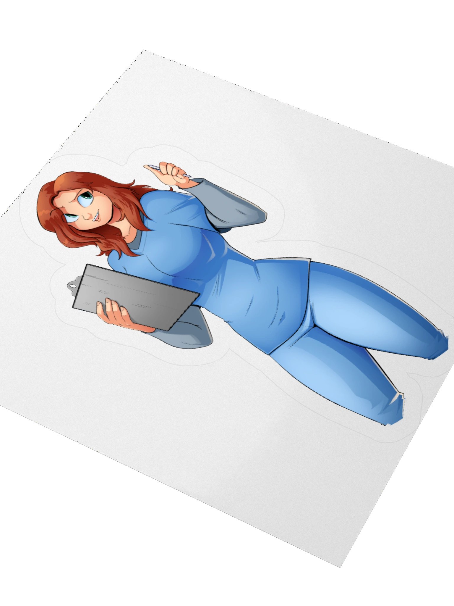 Claire Render Sticker product image (9)