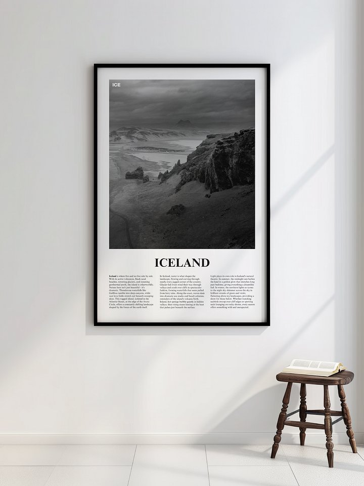 Iceland 04 Newspaper Poster product image (2)