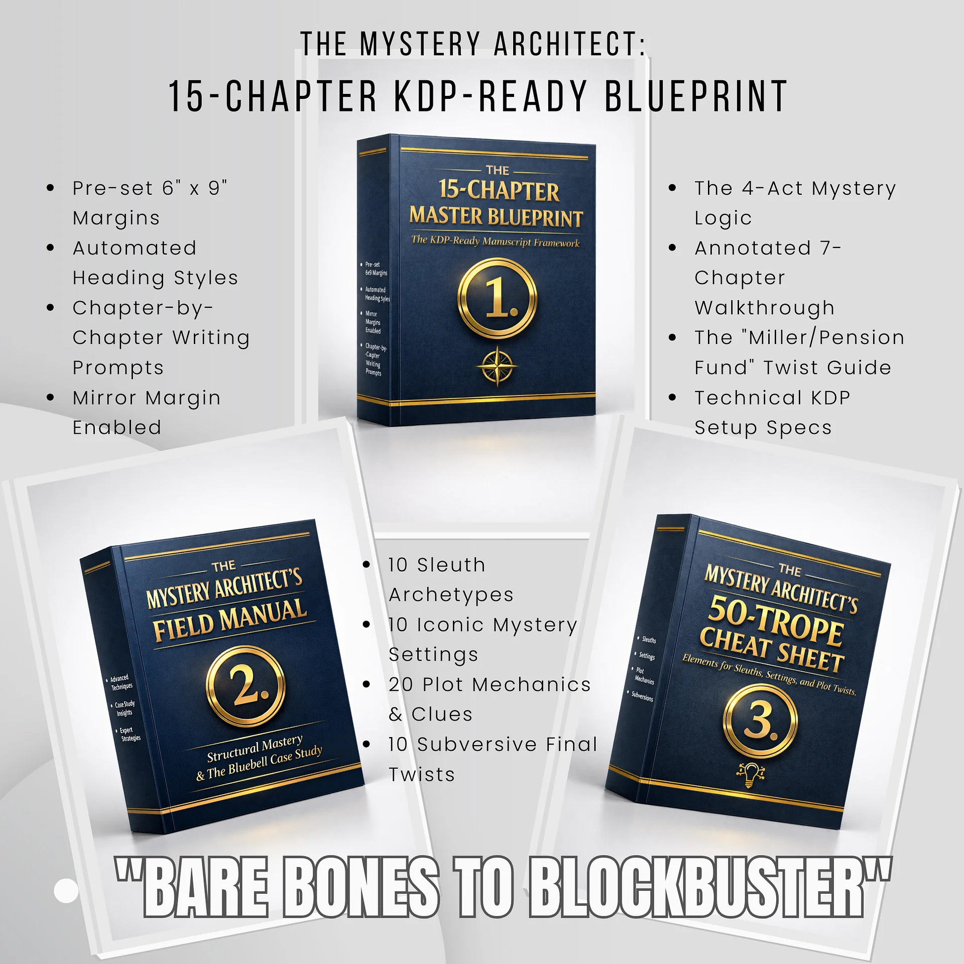 The Mystery Architect: 15-Chapter KDP-Ready Blueprint product image (1)