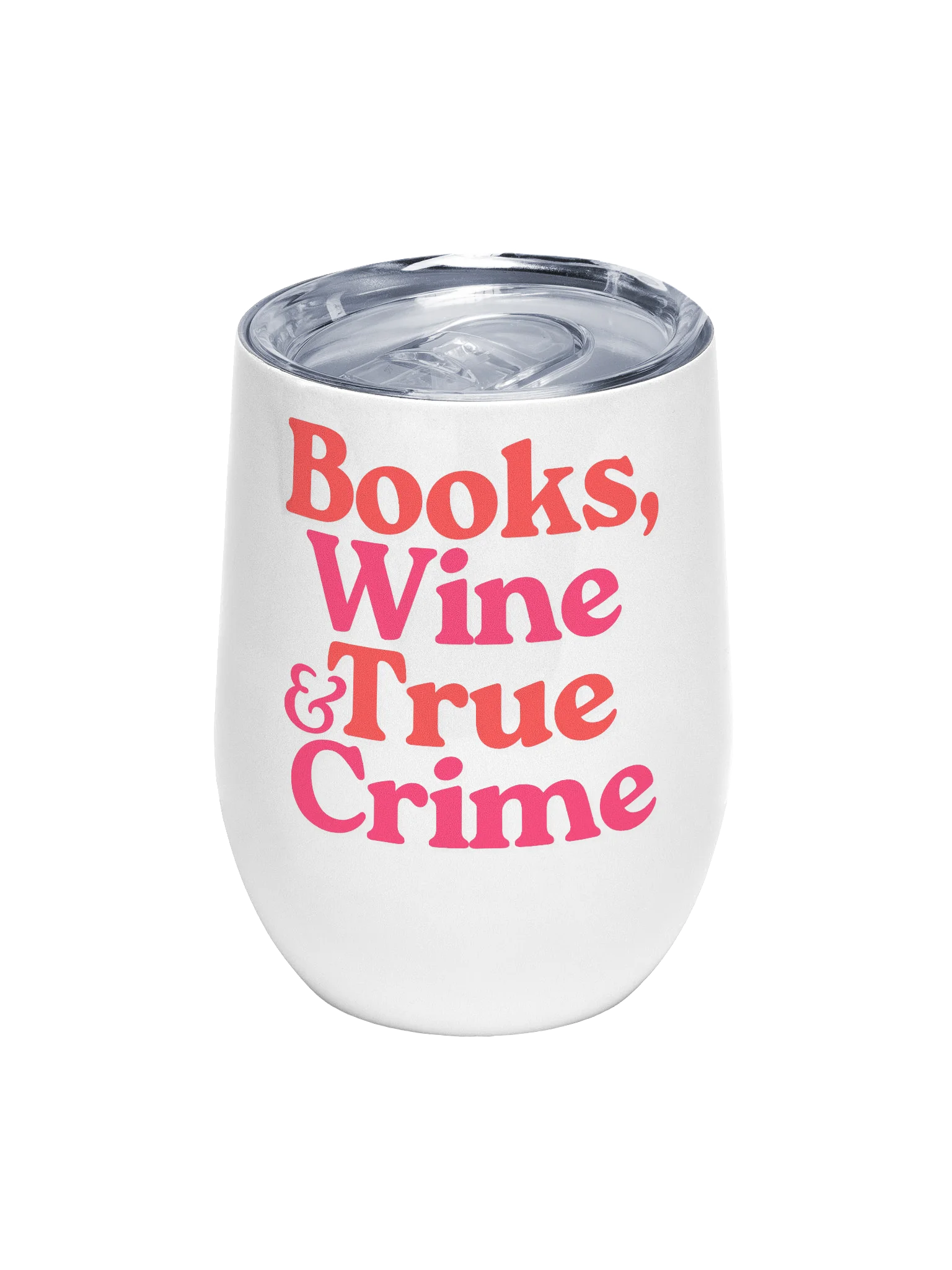 Books, Wine & True Crime Tumbler product image (1)