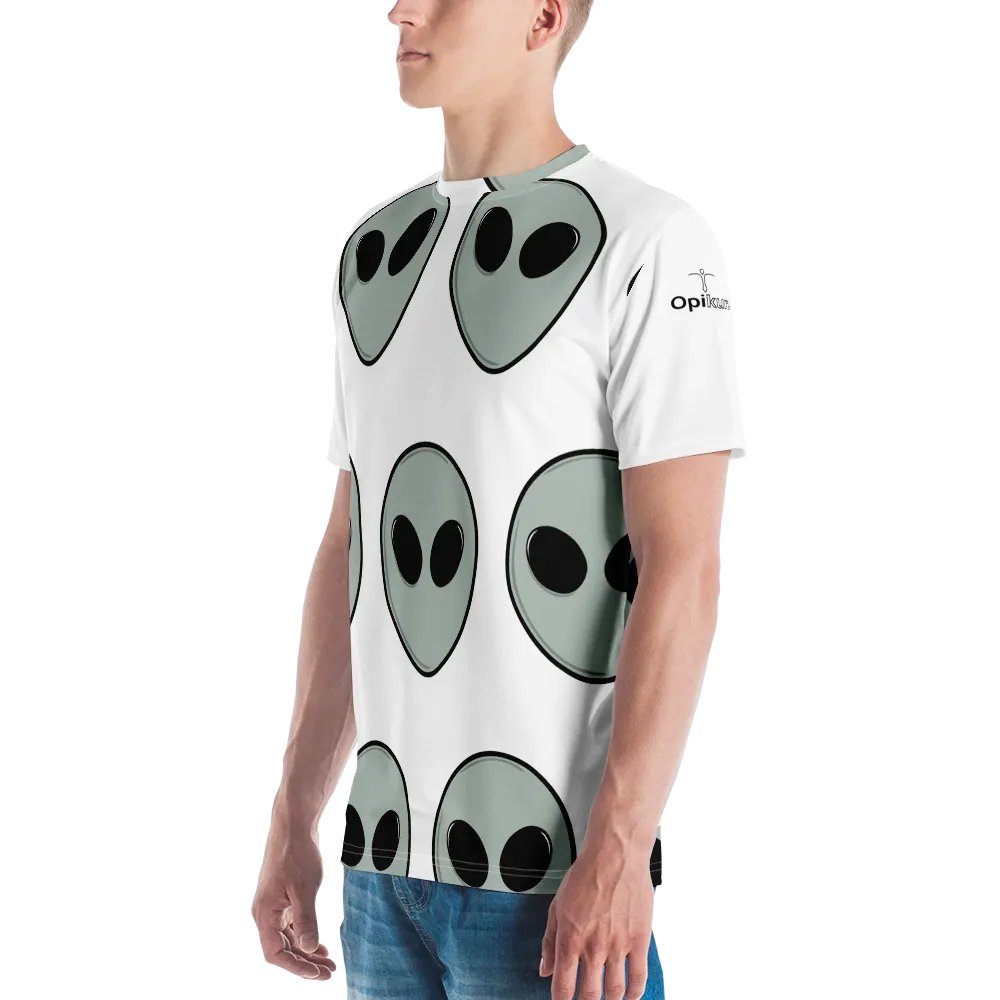 The Aliens Are Coming - Multiple Alien Heads - Crew Neck T-Shirt product image (4)