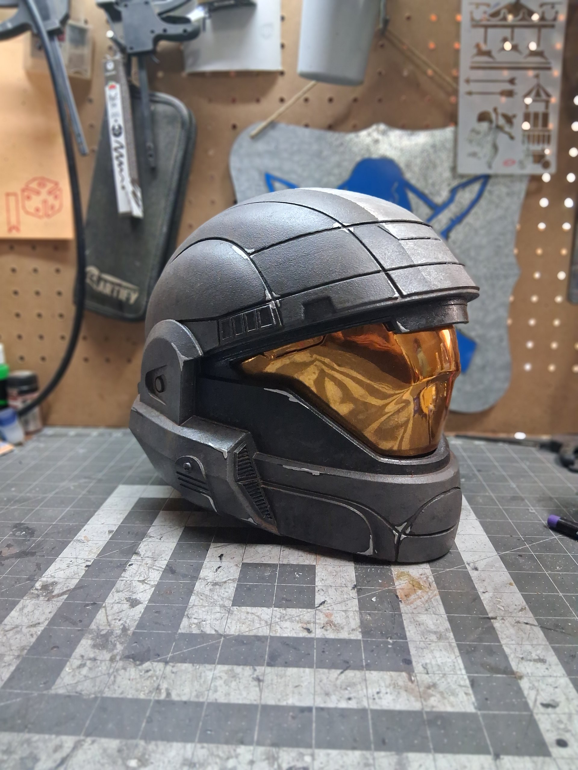 reach odst delta helmet prop. 3-D printed Standard version product image (4)