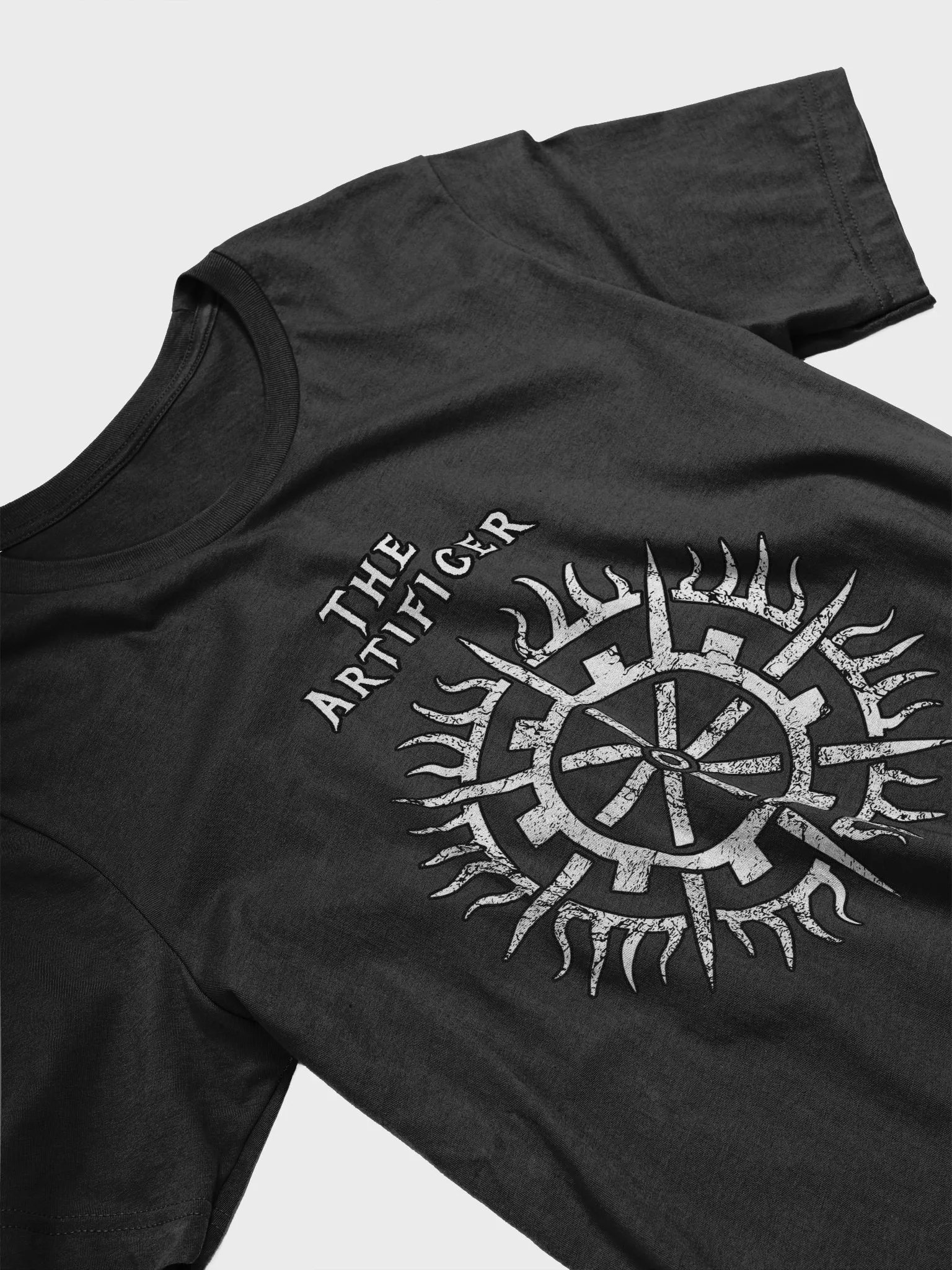 Artificer Shirt, Grunge Tarot-Inspired Roleplaying Class Symbol Tee product image (15)