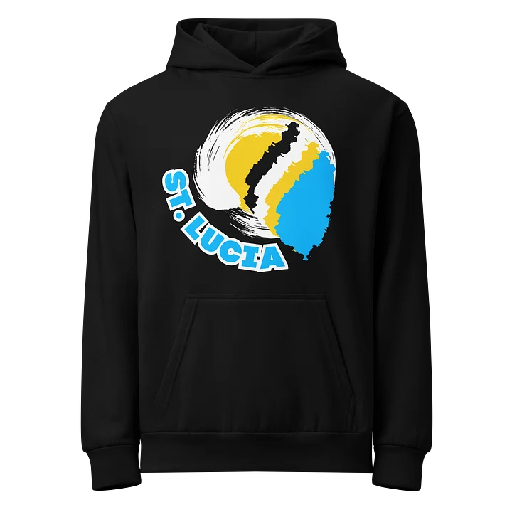 St. Lucia Brushstroke Island Urban Hoodie product image (1)
