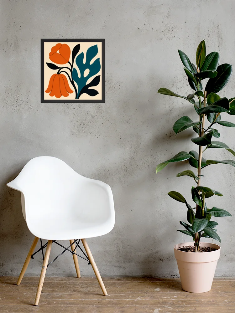 Bold Floral Framed Wall Art product image (2)