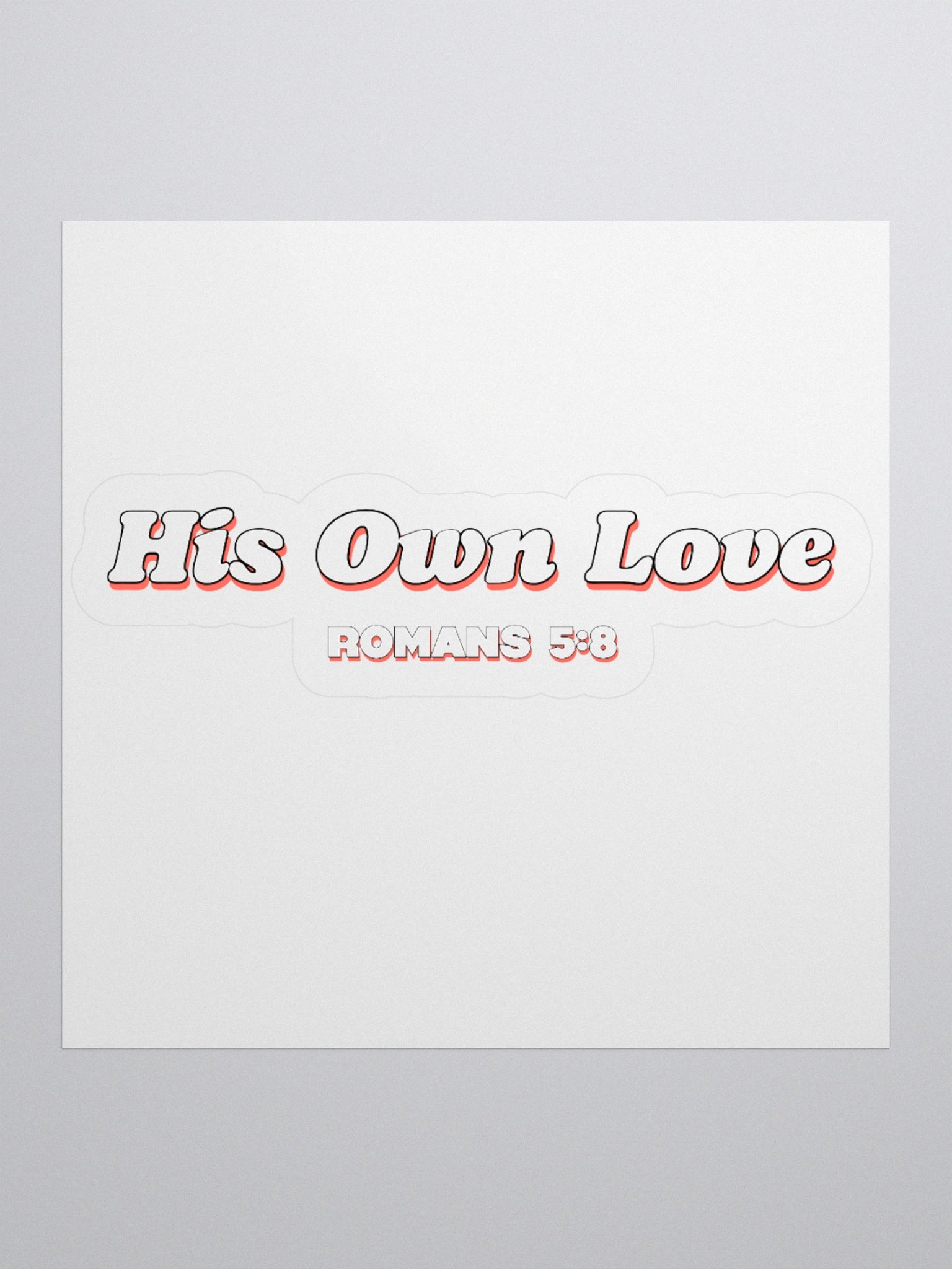 His Own Love Stickers product image (1)