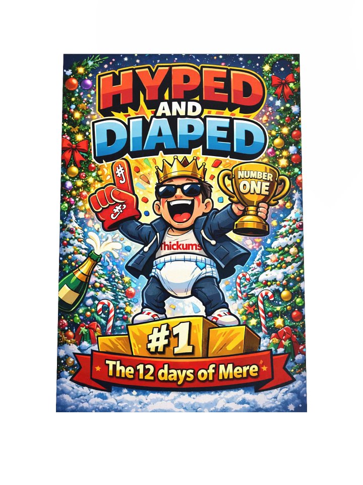 HYPED AND DIAPED POSTER product image (1)