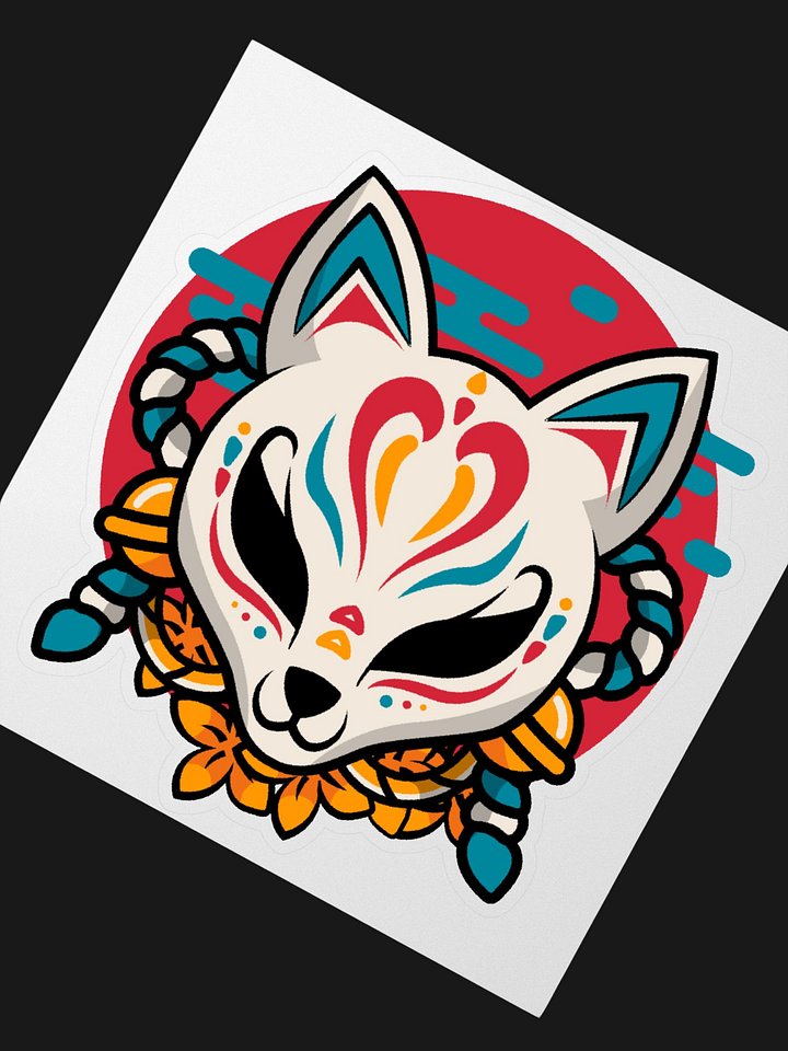 KSUNE Fox Art Sticker product image (2)