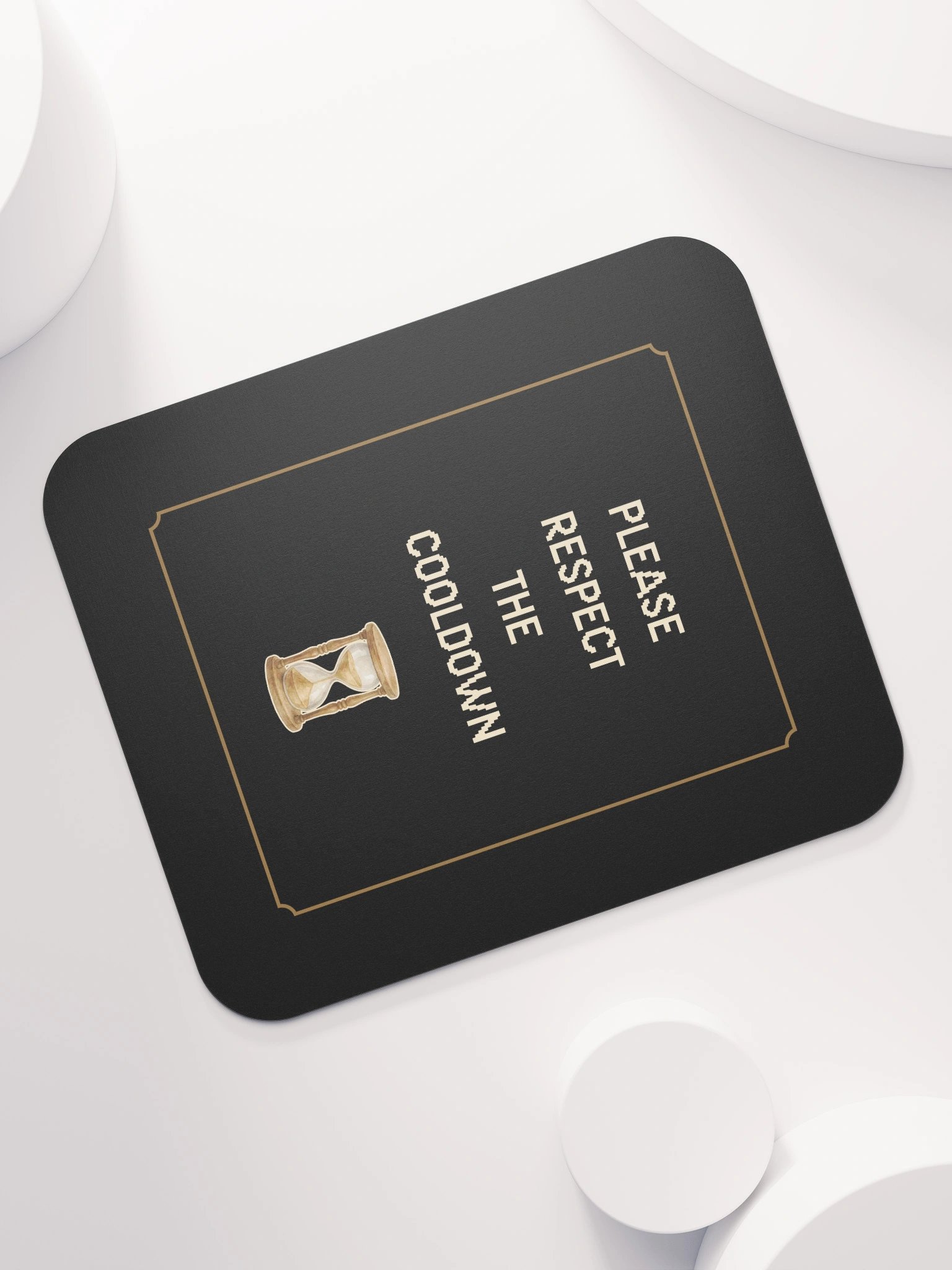 Please Respect the Cooldown Mouse Pad | Chronic Illness & Recovery Desk Decor product image (8)