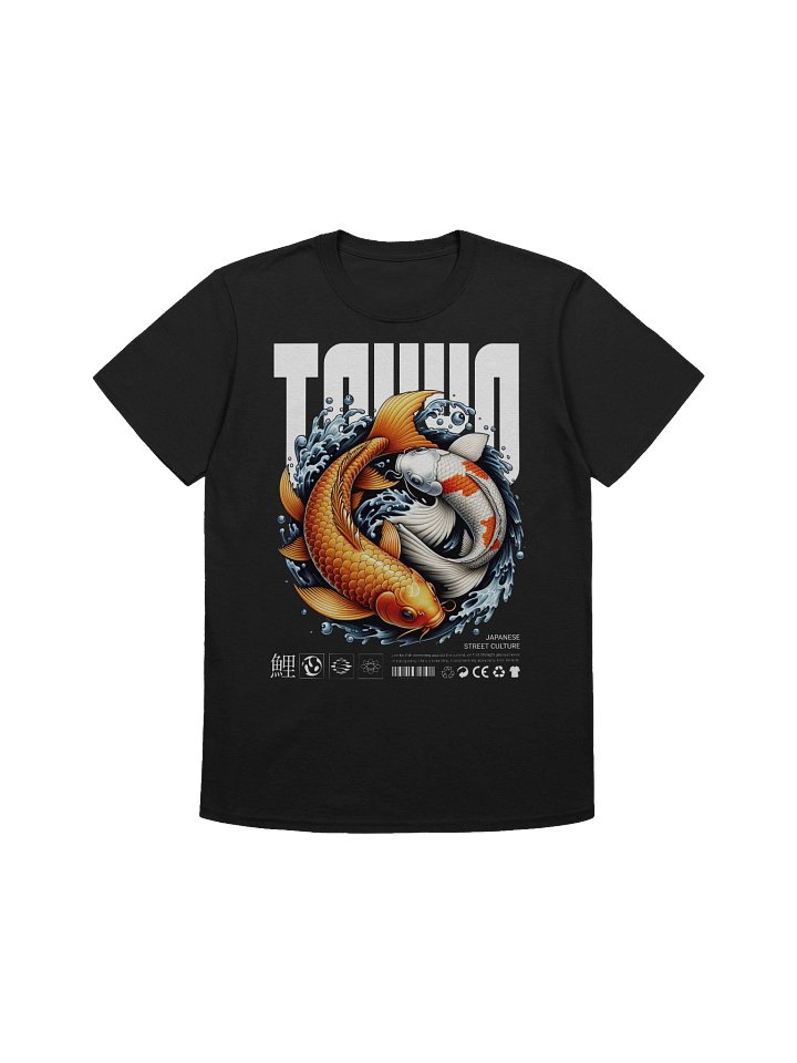 Tokyo Koi Yin Yang T-Shirt - Gildan Softstyle product image (1)