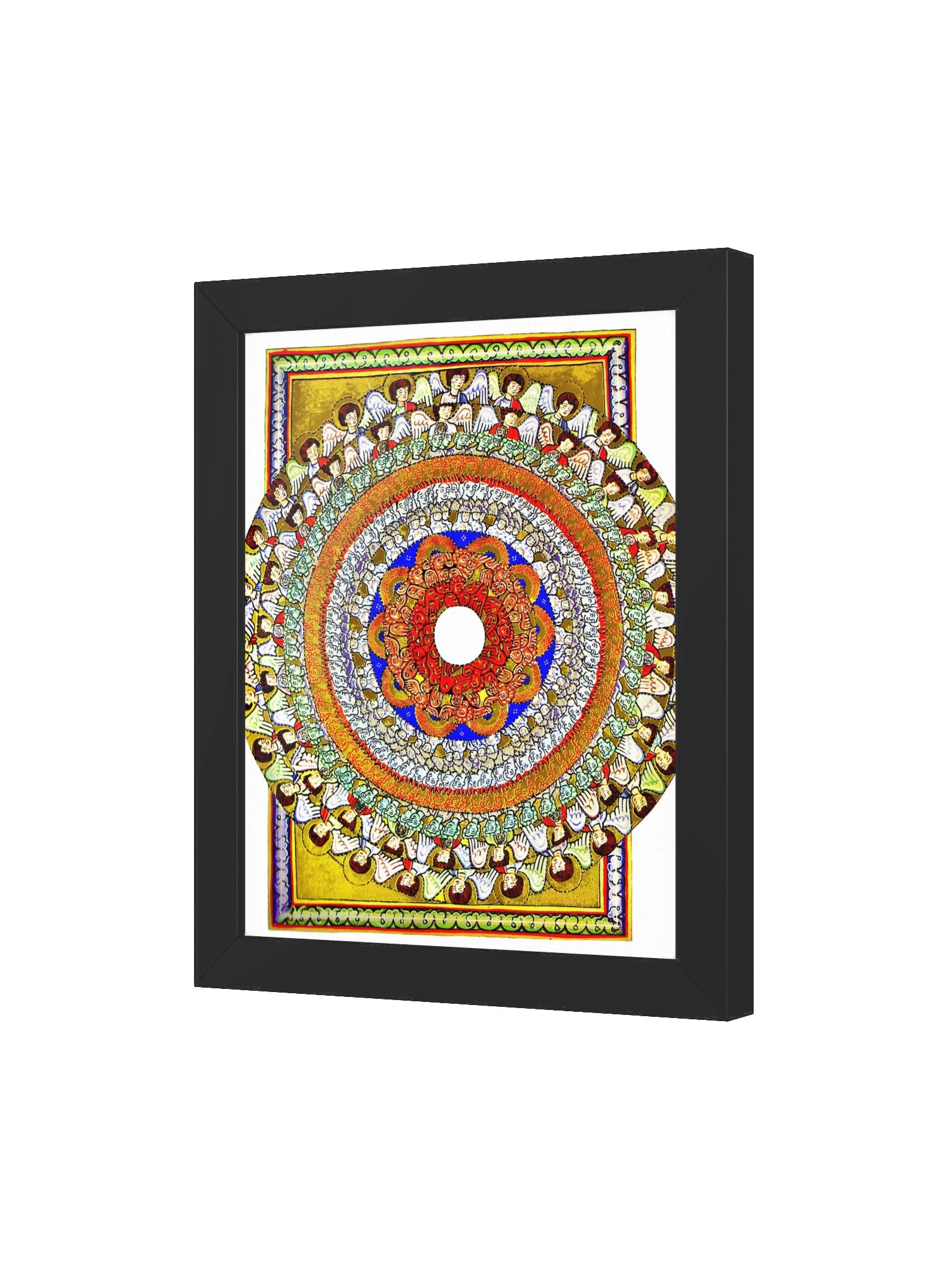 Angels (Scivias I.6: The Choirs of Angels) — Small Framed Matte Poster product image (7)