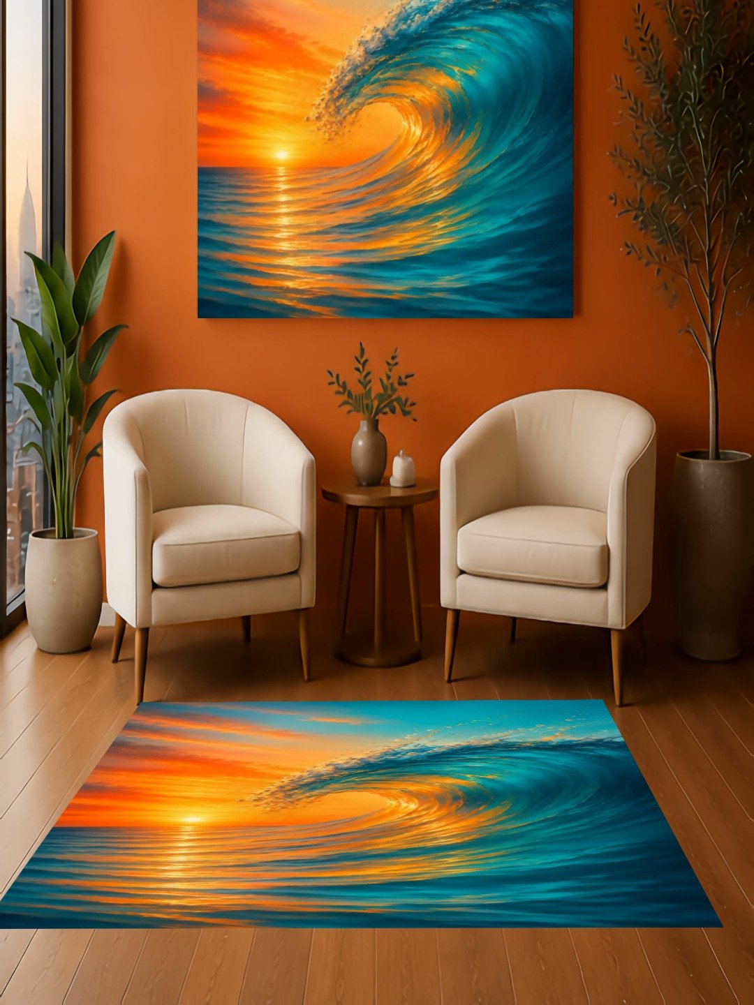 Turquoise Crest - The Rug product image (7)