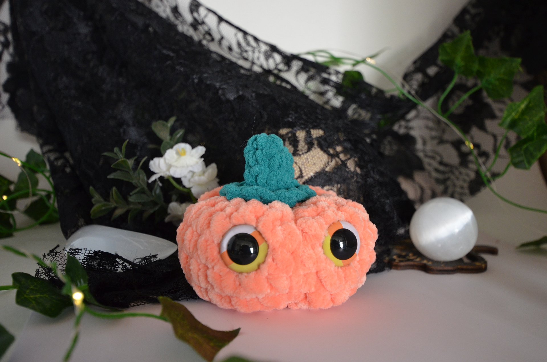 Pumpkin with Candy Corn Eyes product image (1)