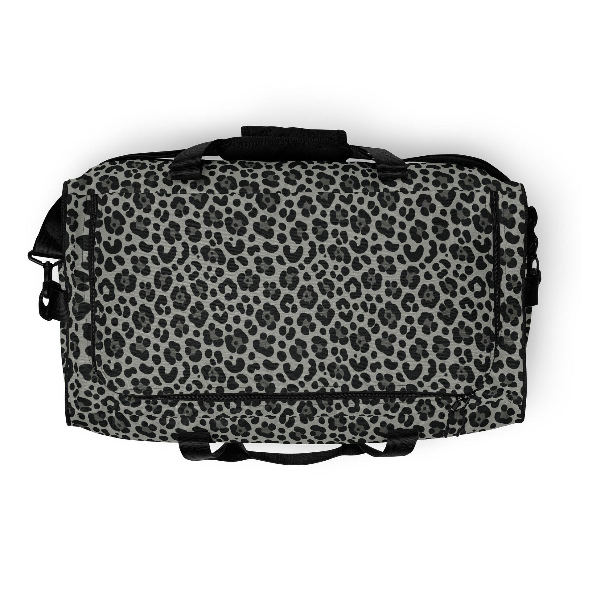 Bold Snow Leopard Print Duffle Bag for Travel product image (8)