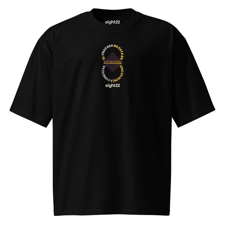 Intentar eight22 Diamond Oversized UNISEX Tee Yell/Gray product image (2)