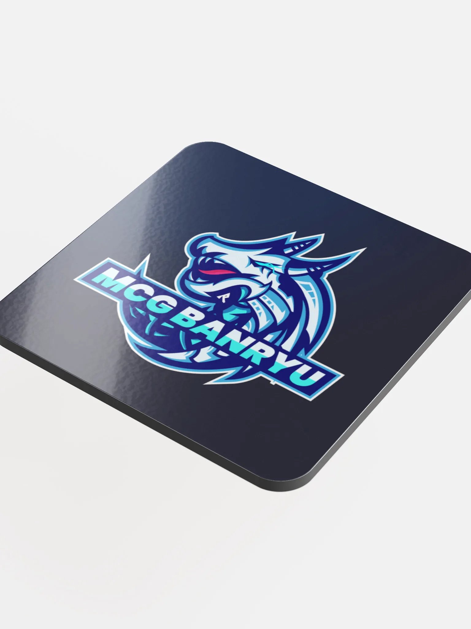 Dragon's Fury Glossed Cork Coaster product image (4)