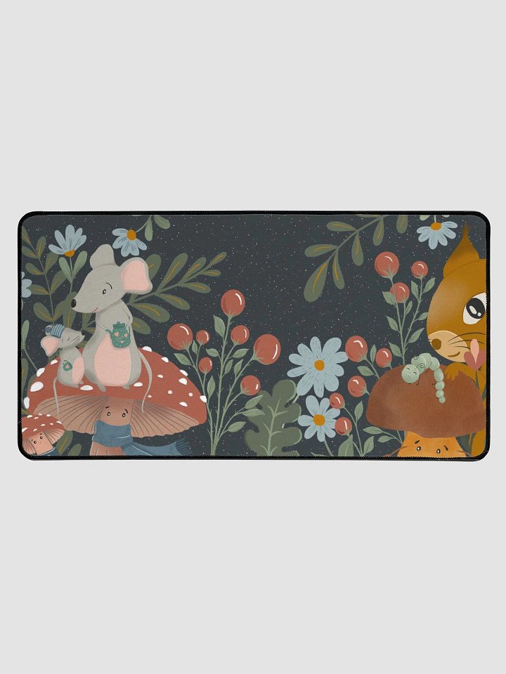 Moonlit Forest Friends Desk Mat product image (1)