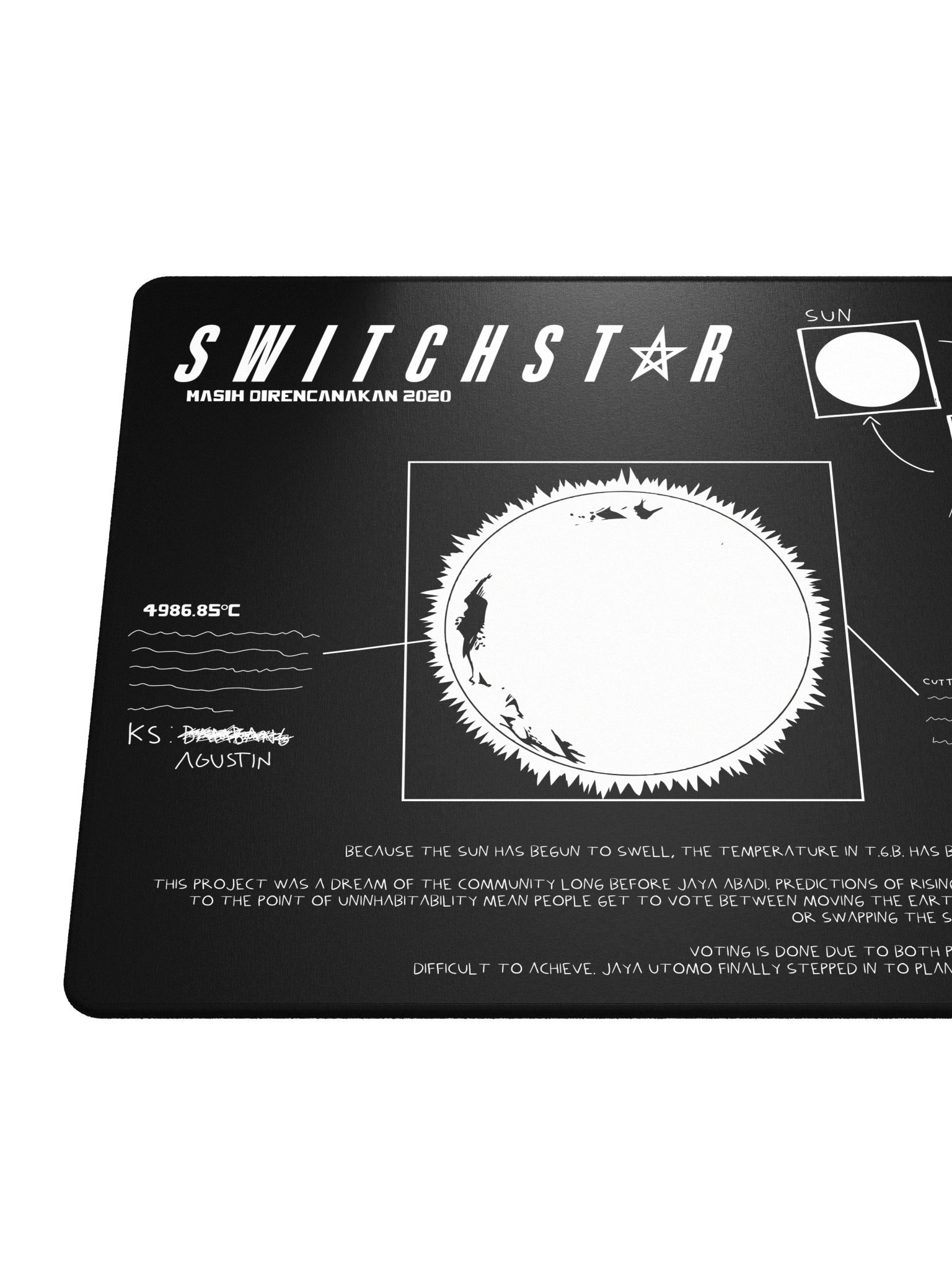 DESKMAT | SWITCHSTAR (BLACK EDITION) product image (2)