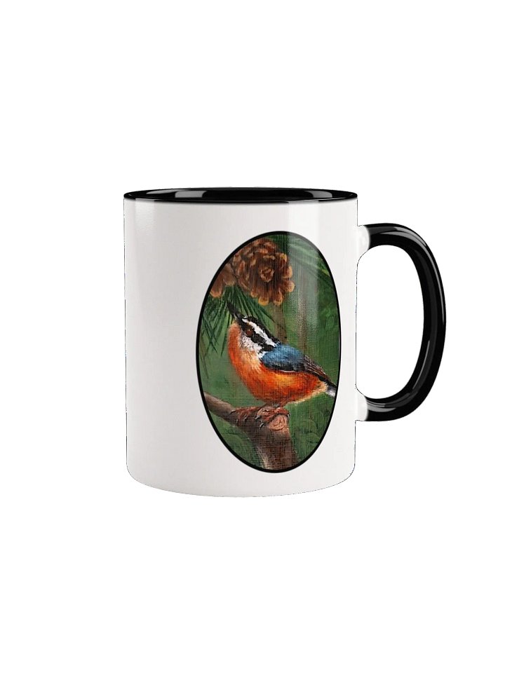 Red Breasted Nuthatch Ceramic Mug product image (4)