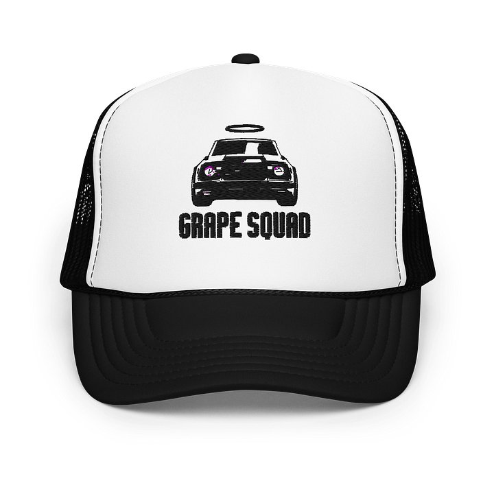 Fennec v2 Embroidered Trucker Hat (Black) product image (1)