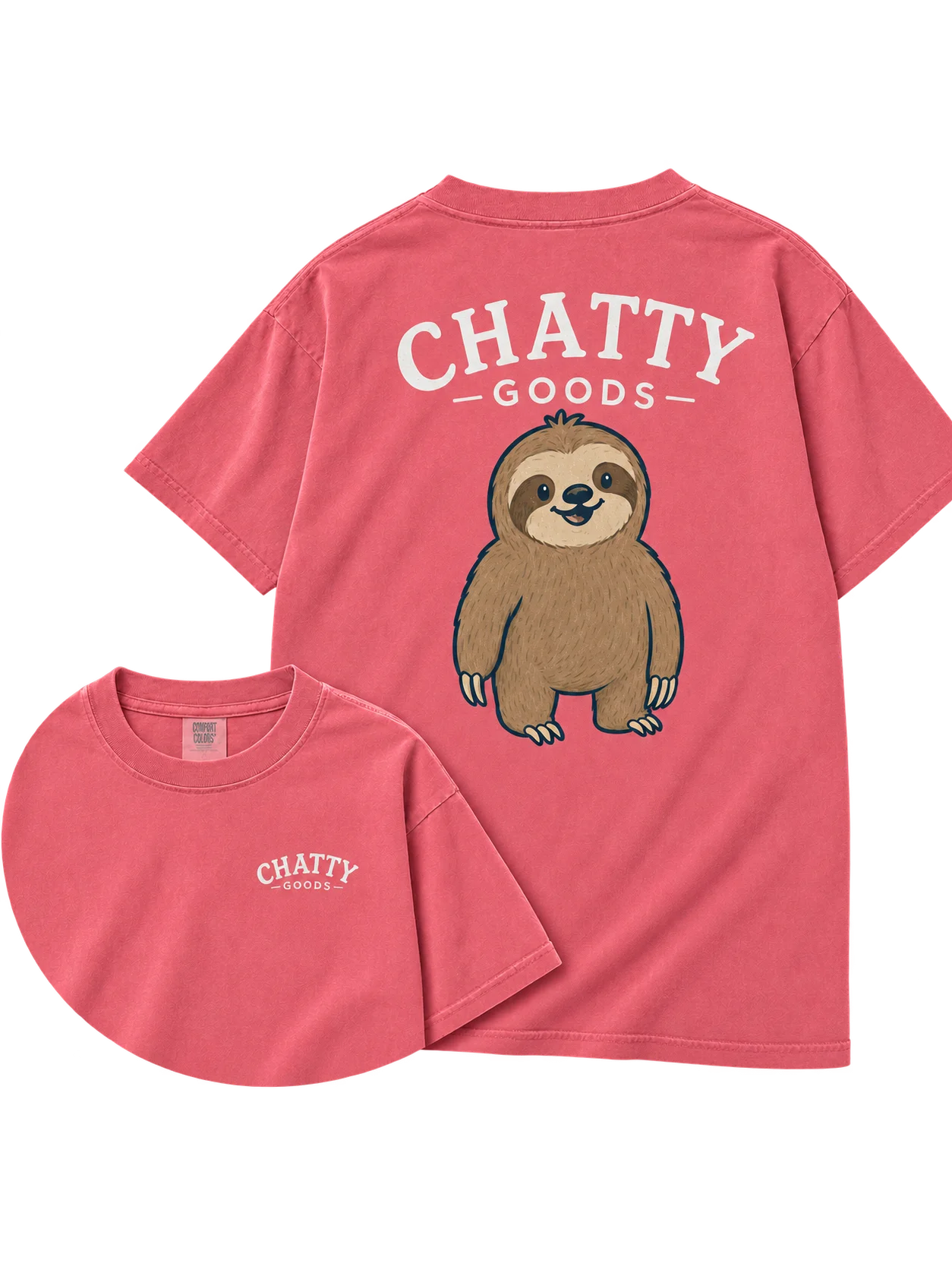The Sloth Tee | Chatty Crew Collection product image (1)