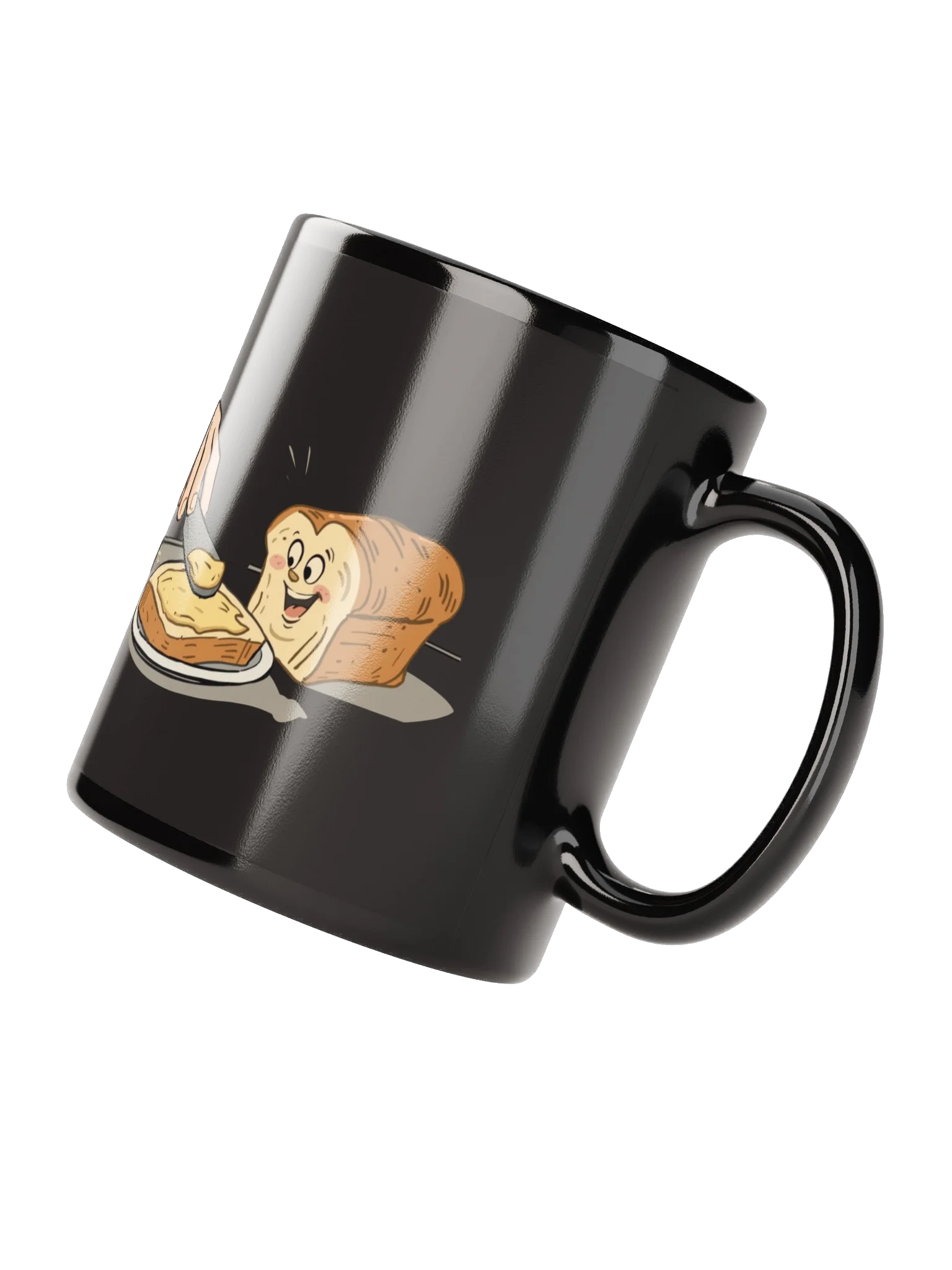"Bread & Butter (of this weeks episode!)" Black Mug product image (2)