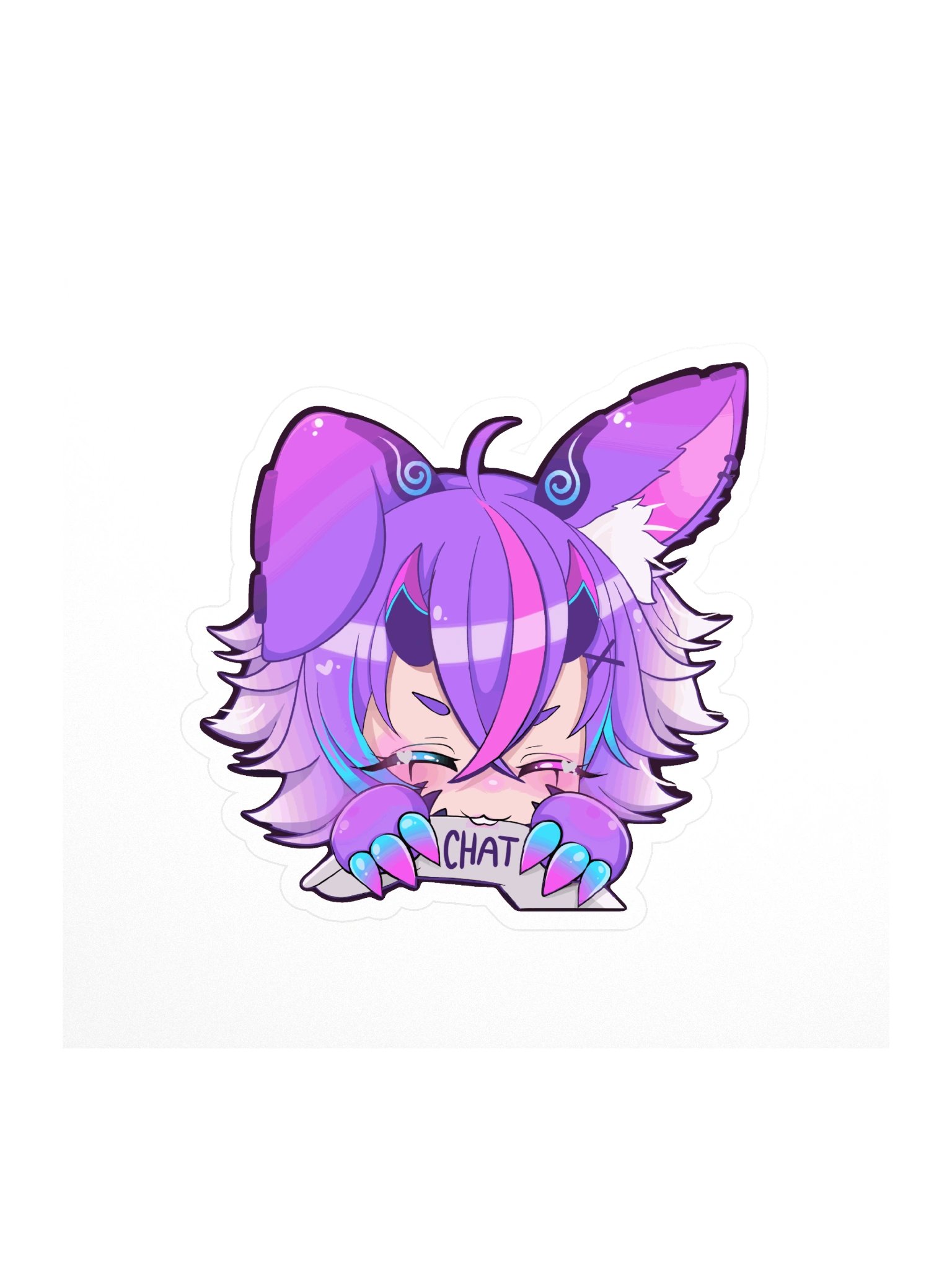 Glitch Nom Sticker product image (1)