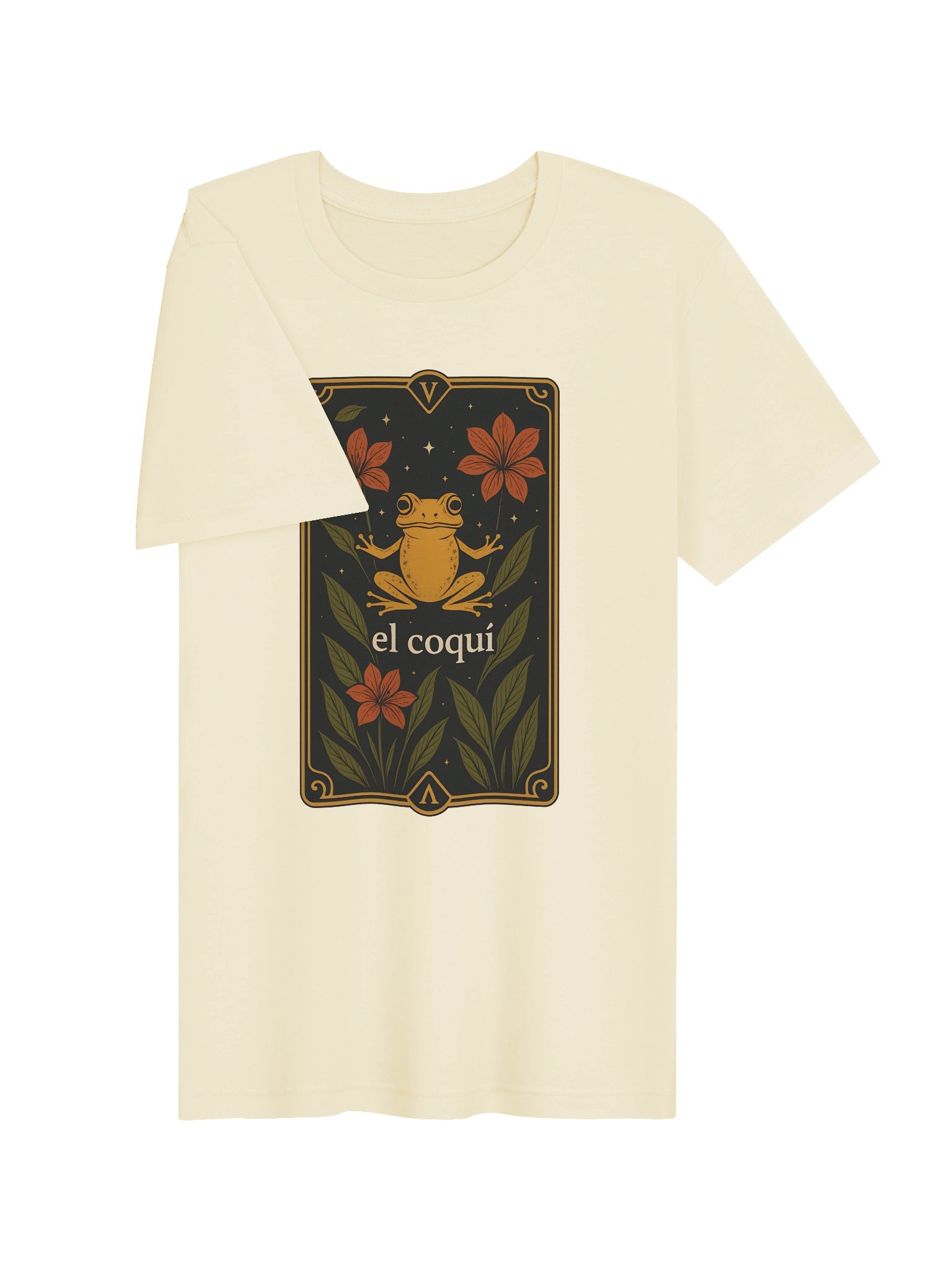 El Coquí Carta Tarot Camiseta Unisex product image (3)
