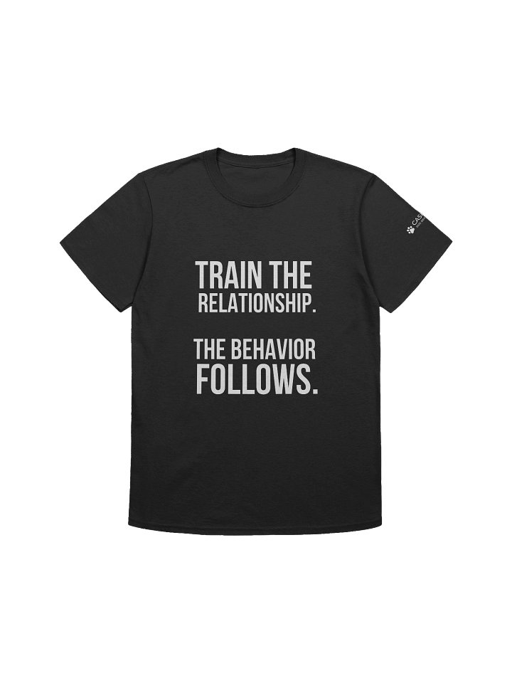 Train the Relationship. The Behavior Follows. Tee product image (1)