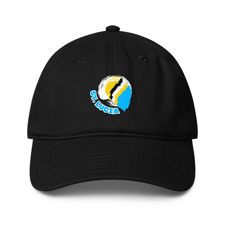St. Lucia Abstract Island Baseball Cap product image (1)