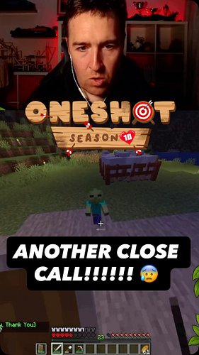 ANOTHER CLOSE CALL! Oneshot has been testing my nerves recently and my skills but these baby zombies are a handful with bad a...