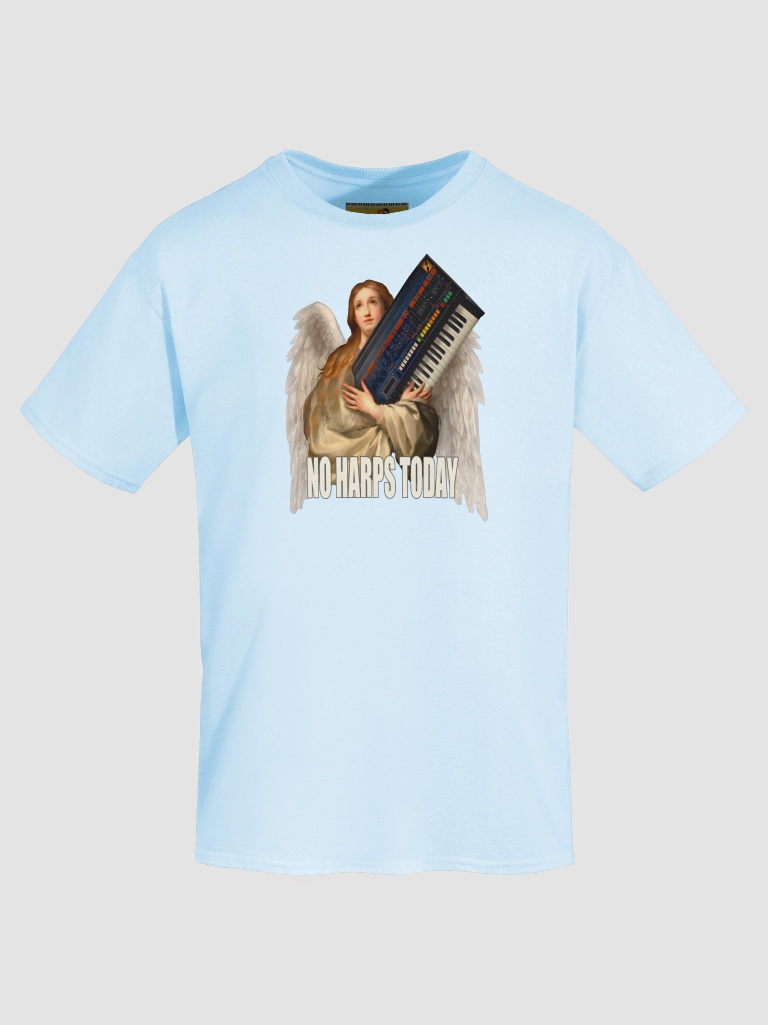 NO HARPS TODAY, by Frank Fonik, Techno EDM Unisex t-shirt product image (46)