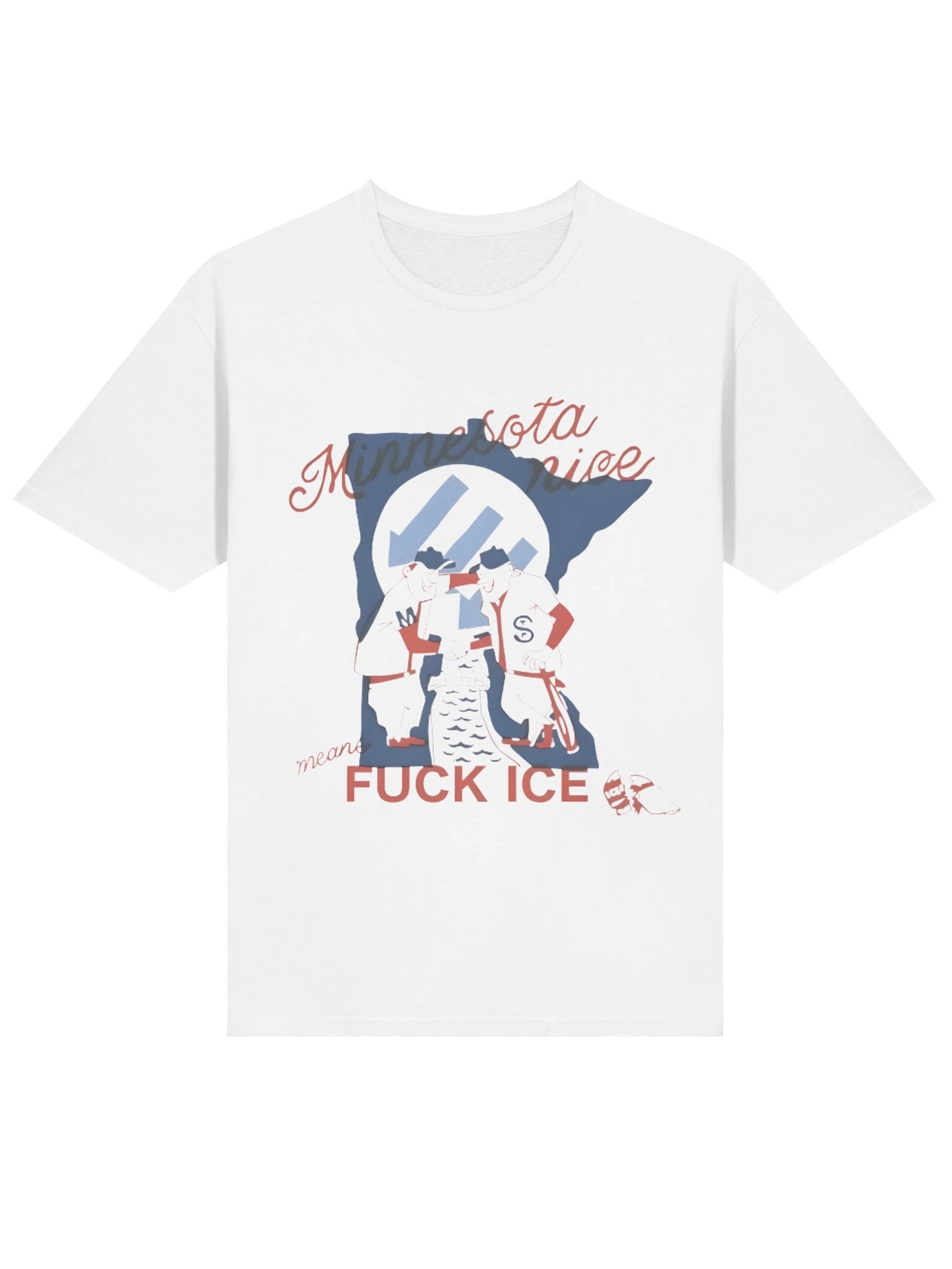 Minnesota Nice Means Fuck ICE Shirt — Viral Protest T-Shirt for Justice & Accountability product image (2)