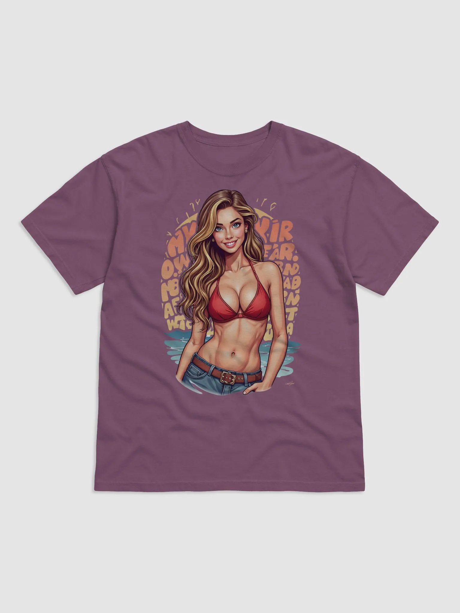 Beach Babe Vibes Comfort Cotton Tee product image (3)
