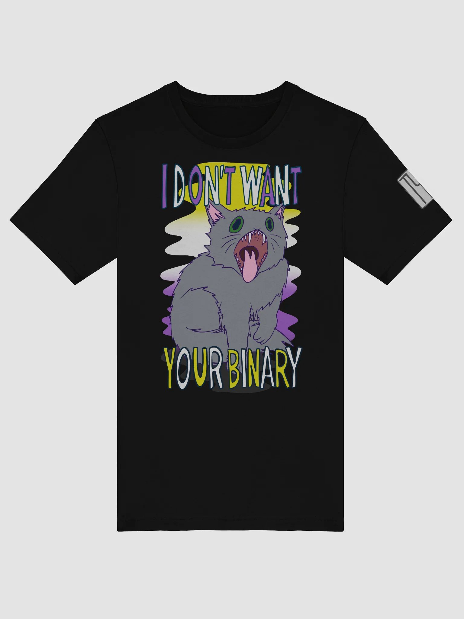 Happy Pride: Nonbinary T-shirt product image (30)