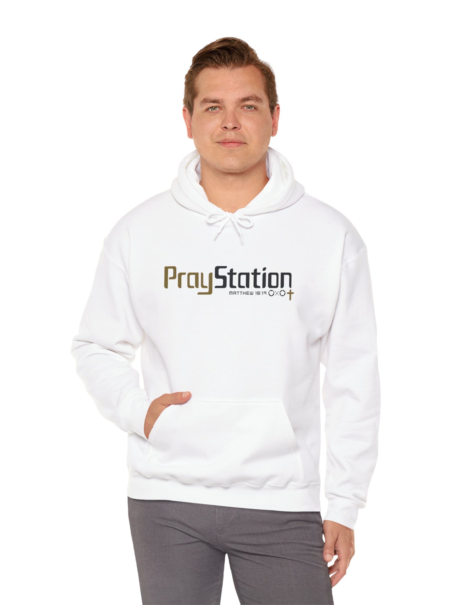 LXA PrayStation Classic Hoodie | Love X Aloha - Faith Collection | Premium Christian Apparel product image (7)