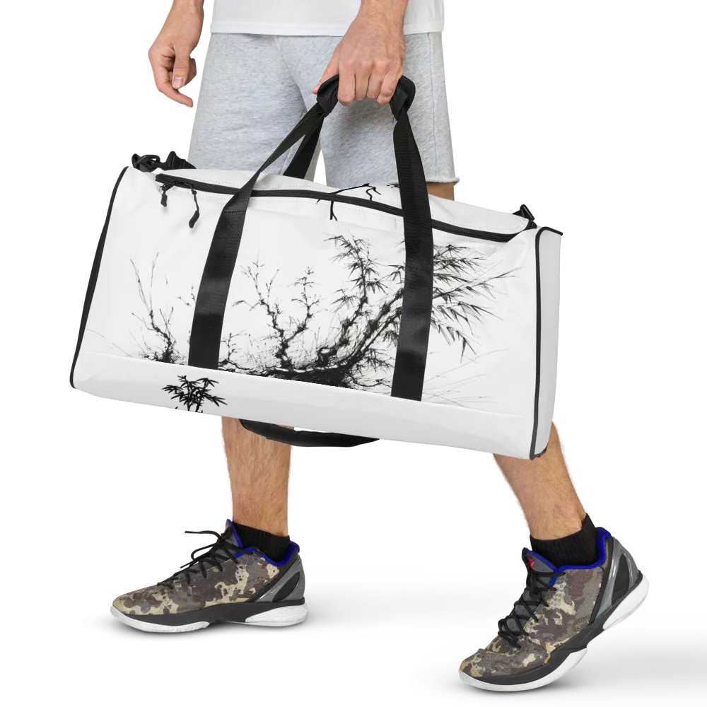 Bamboo All-Over Print Duffle Bag product image (4)