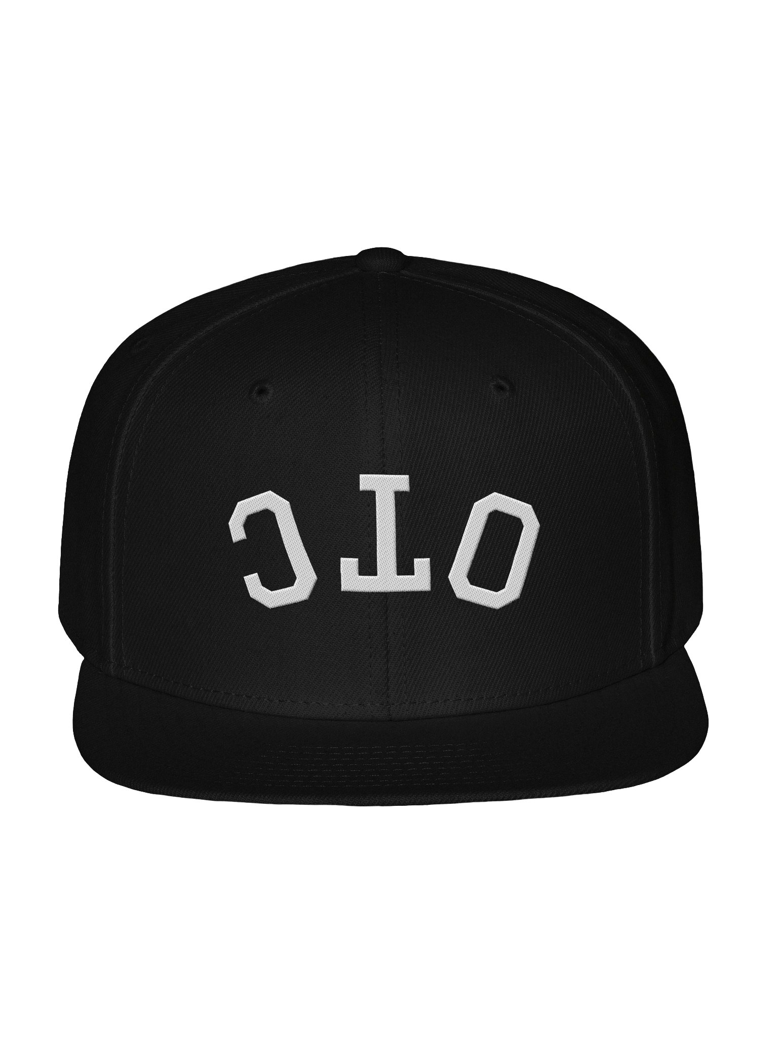 OTC Arched Snapback - White Text product image (1)