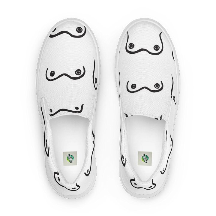 Abstract Breast Art Slip-On Shoes product image (1)