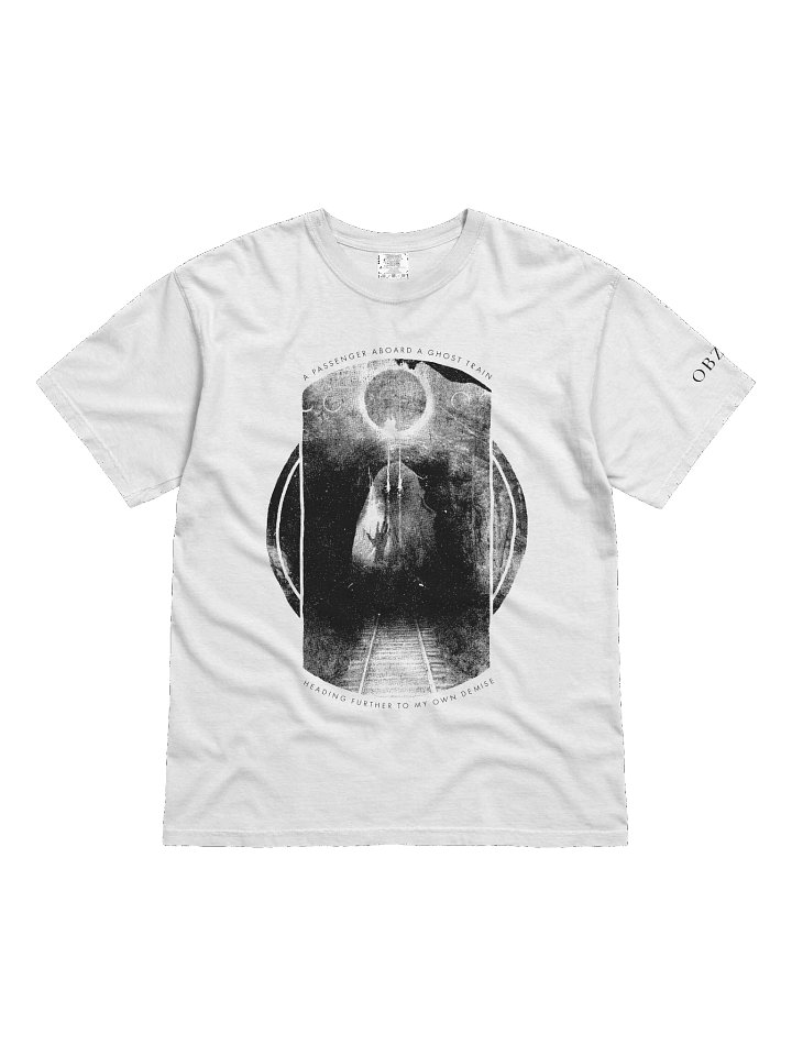 ghost train WHITE TEE product image (1)