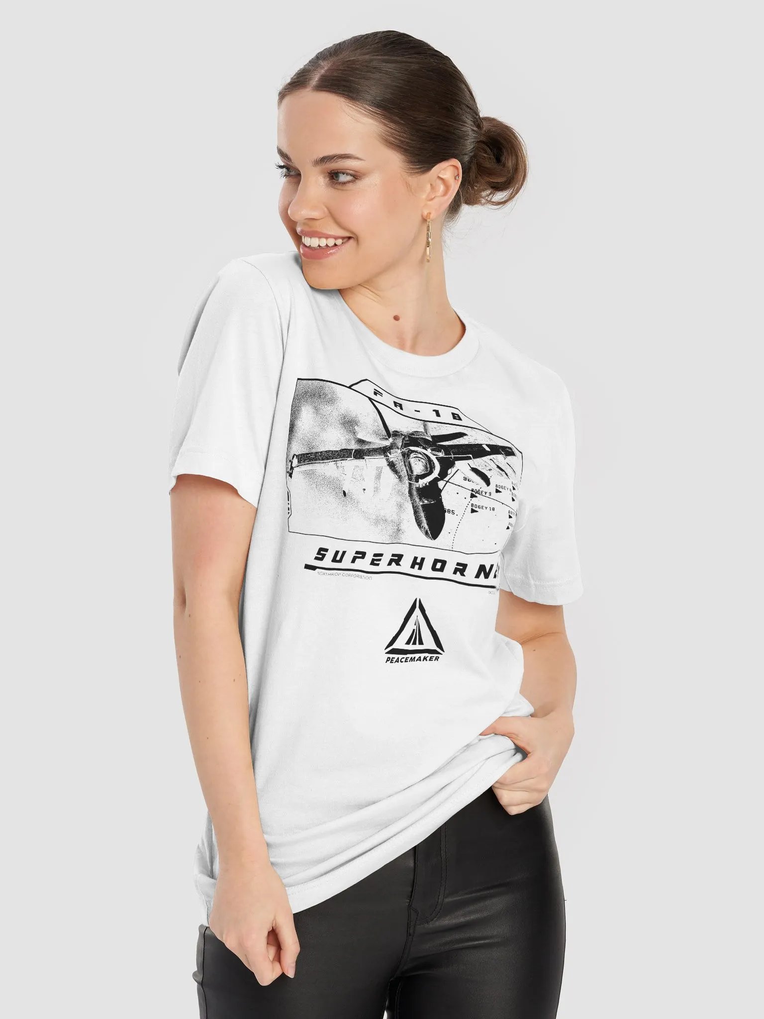 Superhornet t-shirt (white) product image (8)