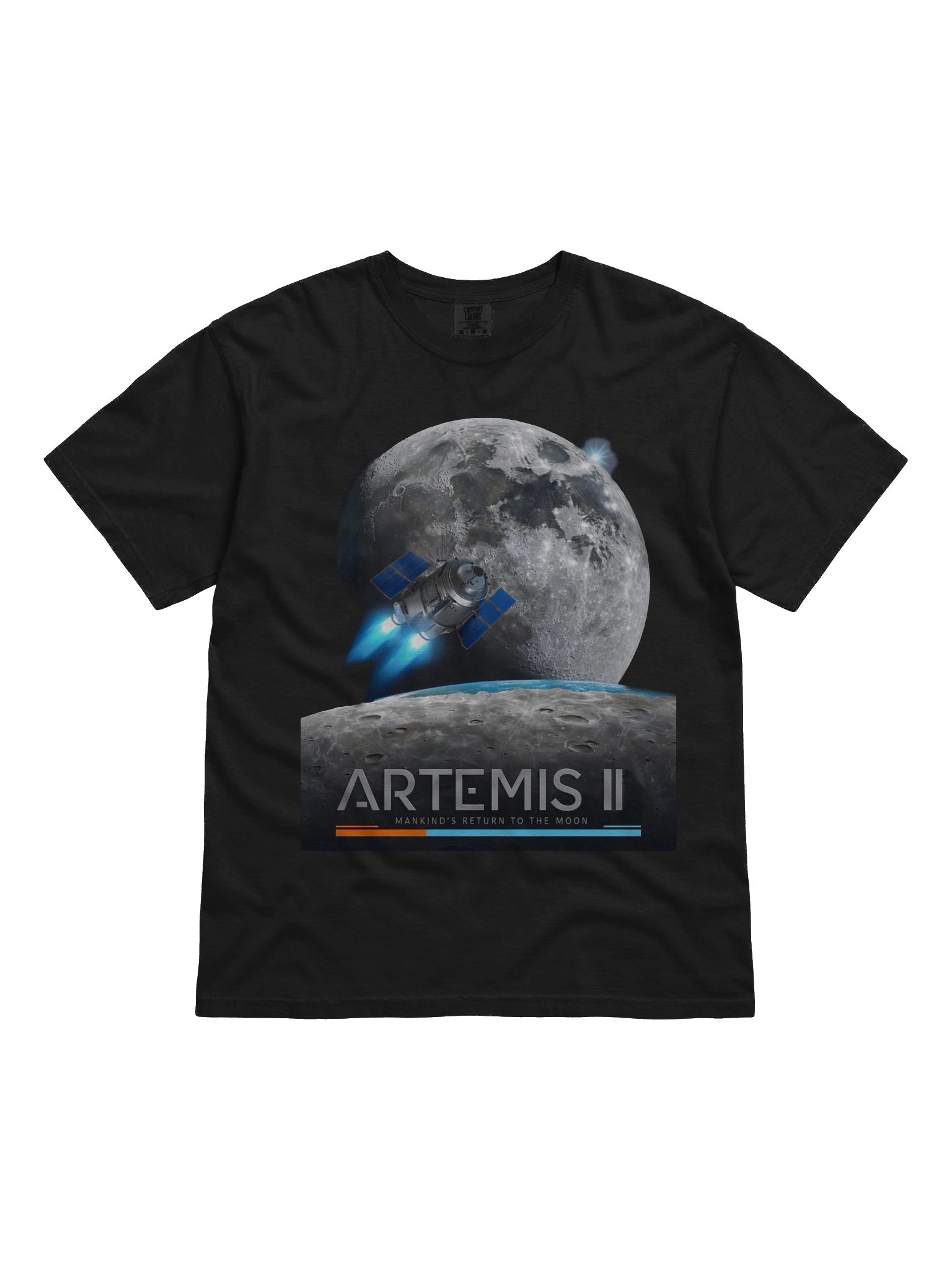 Artemis II Moon Mission T-Shirt Space Graphic Tee product image (1)