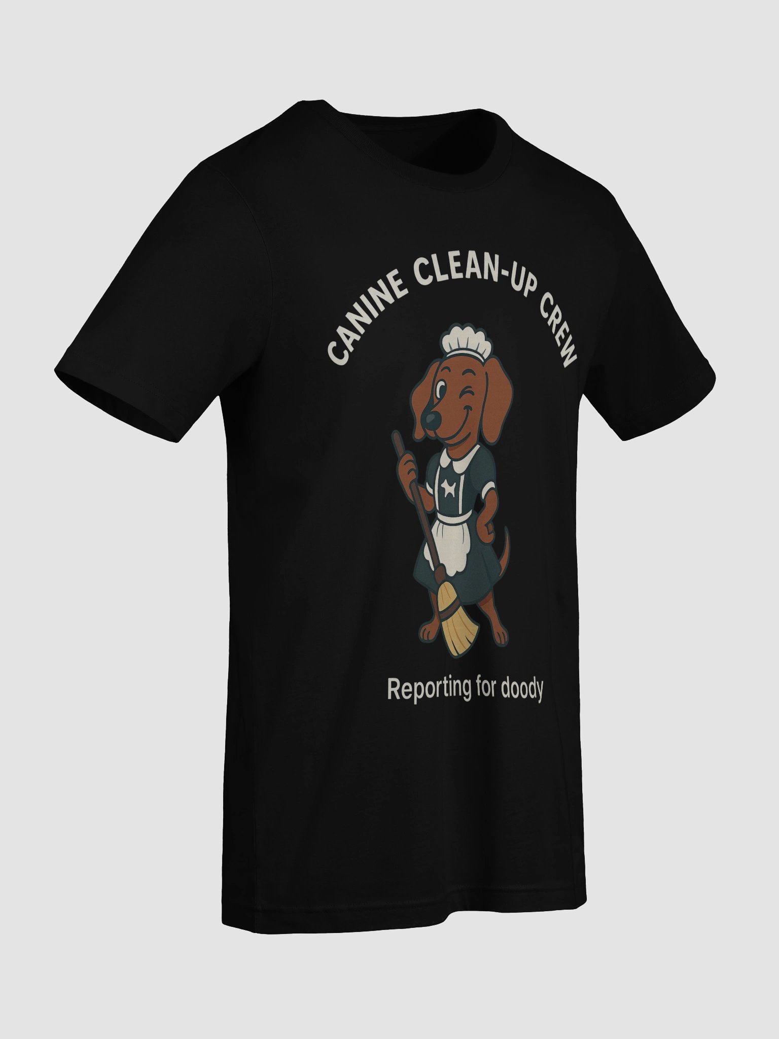 Canine Clean-Up Crew – Reporting for Doody Tee product image (9)
