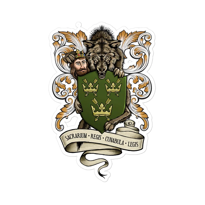 Bury St Edmunds Coat of Arms Die-Cut Sticker product image (2)