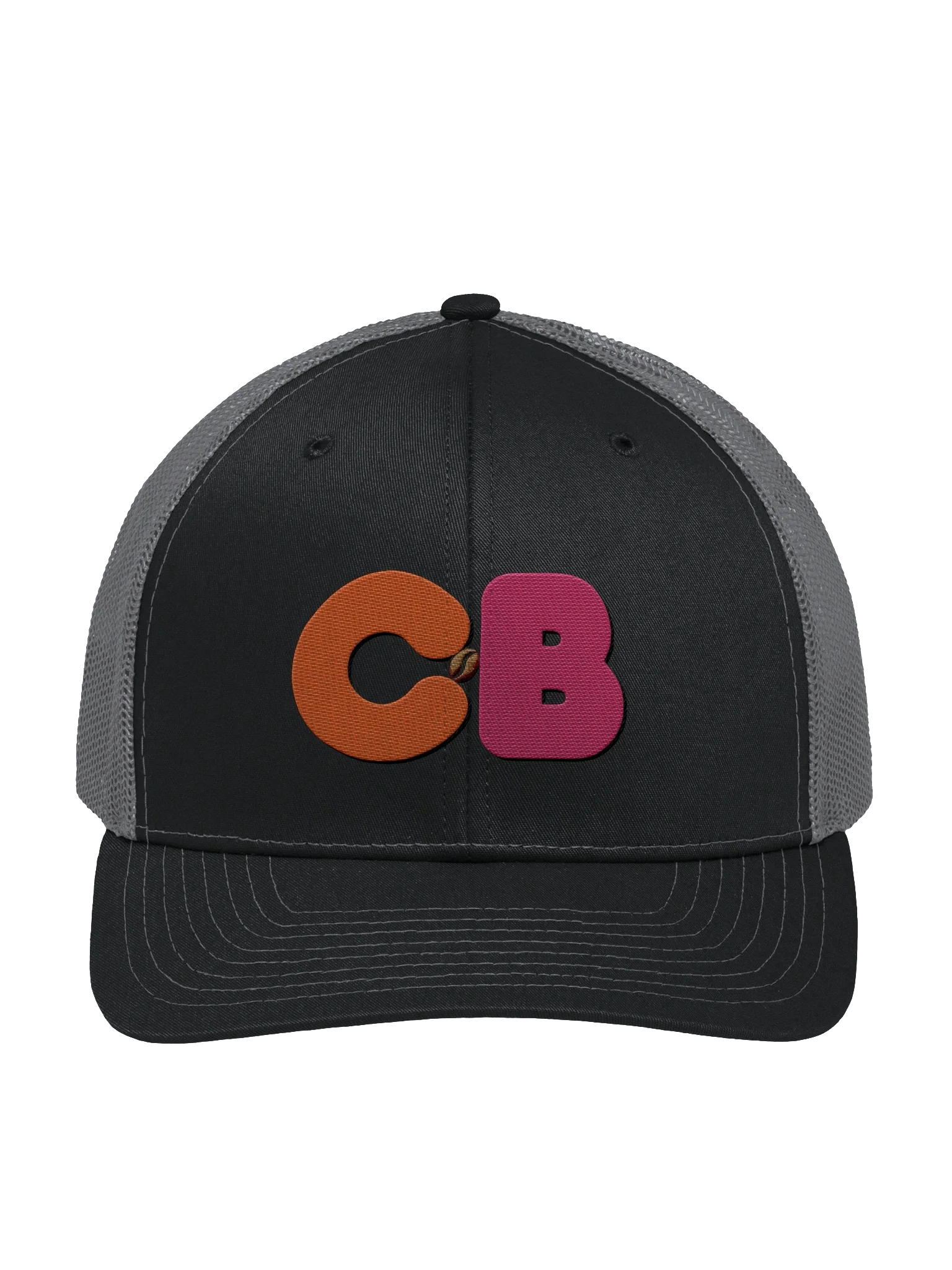 CrackdBean CB Block Letter Trucker Hat