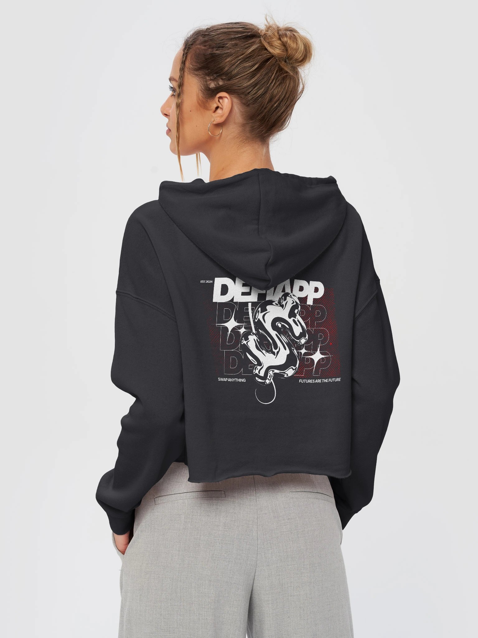 Cropped Hoodie - Money product image (4)