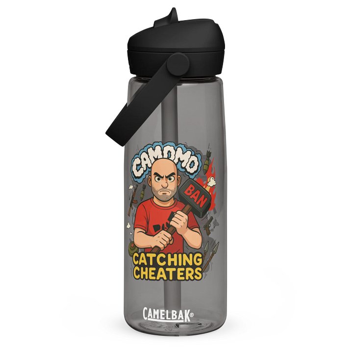 Catching Cheaters Drink Bottle product image (1)