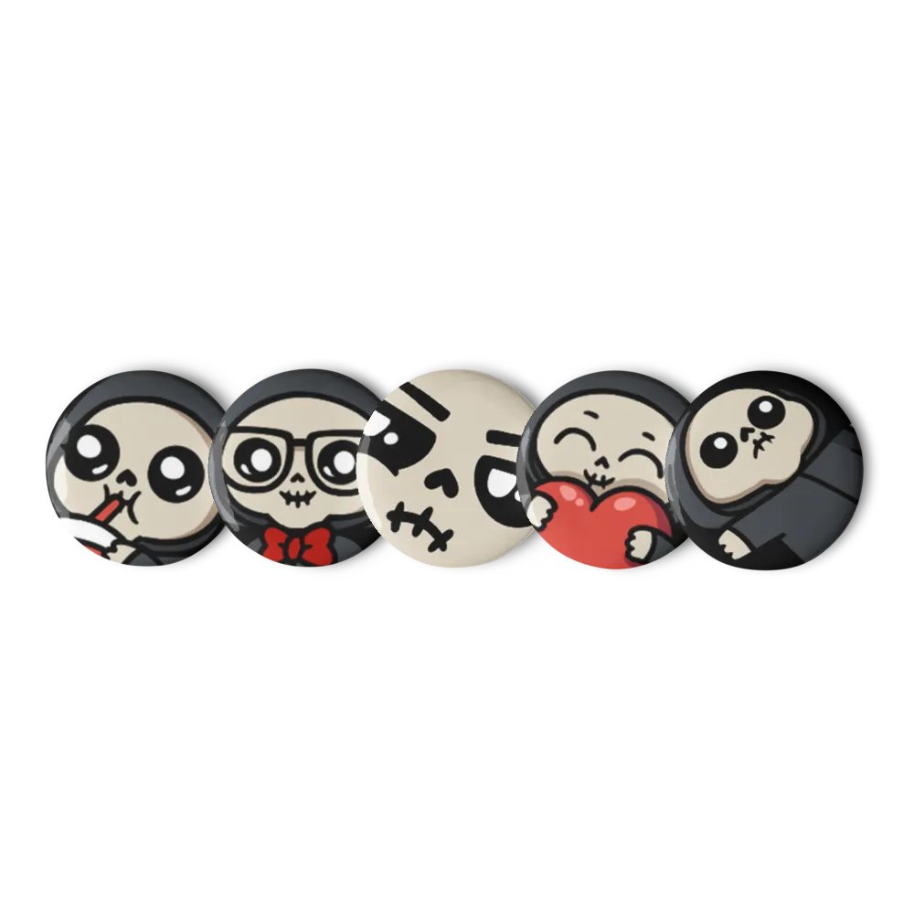 Skullboy Pin Set #1 product image (2)