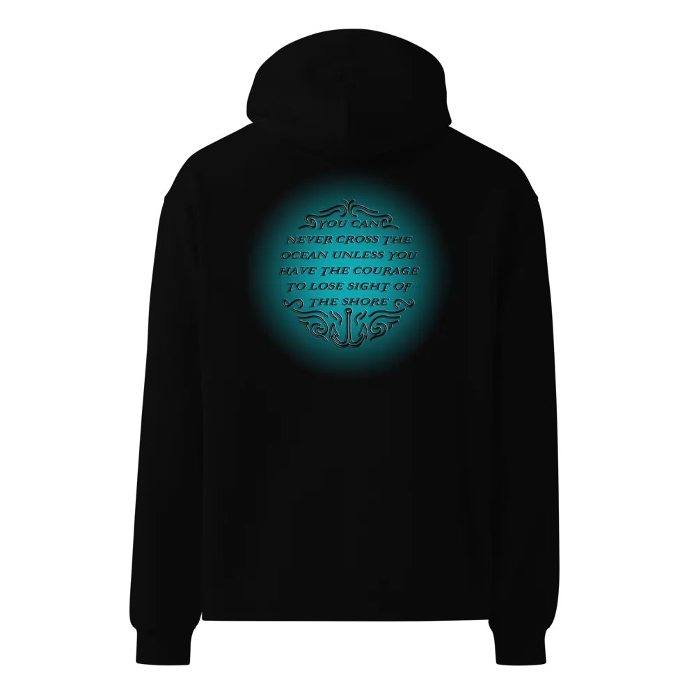Courage quote hoodie product image (2)