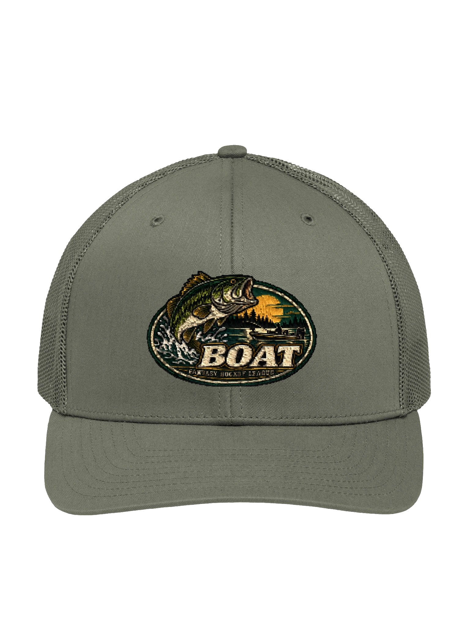BASS BOAT TRUCKER CAP product image (1)